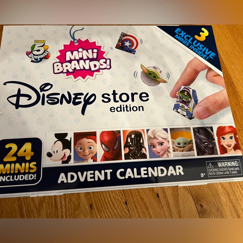 Christmas holiday - Disney store advent calender